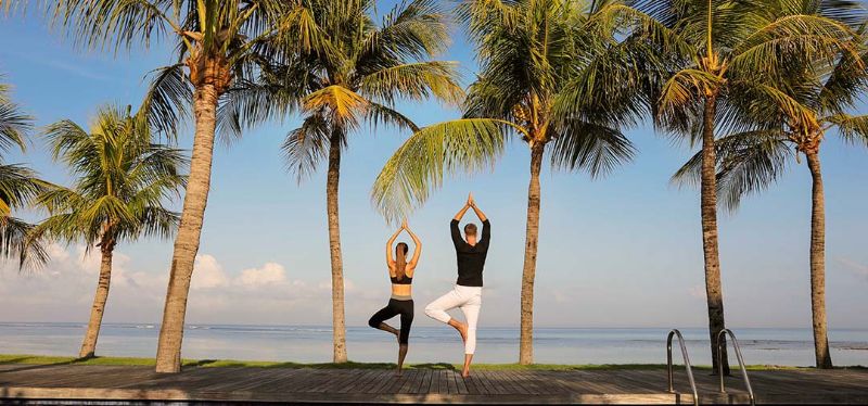 Hoạt động Yoga tại The Anvaya Beach Resort Bali