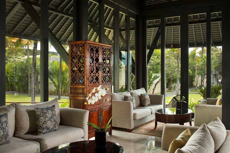 Loby The Royal Santrian Luxury Beach Villas Bali